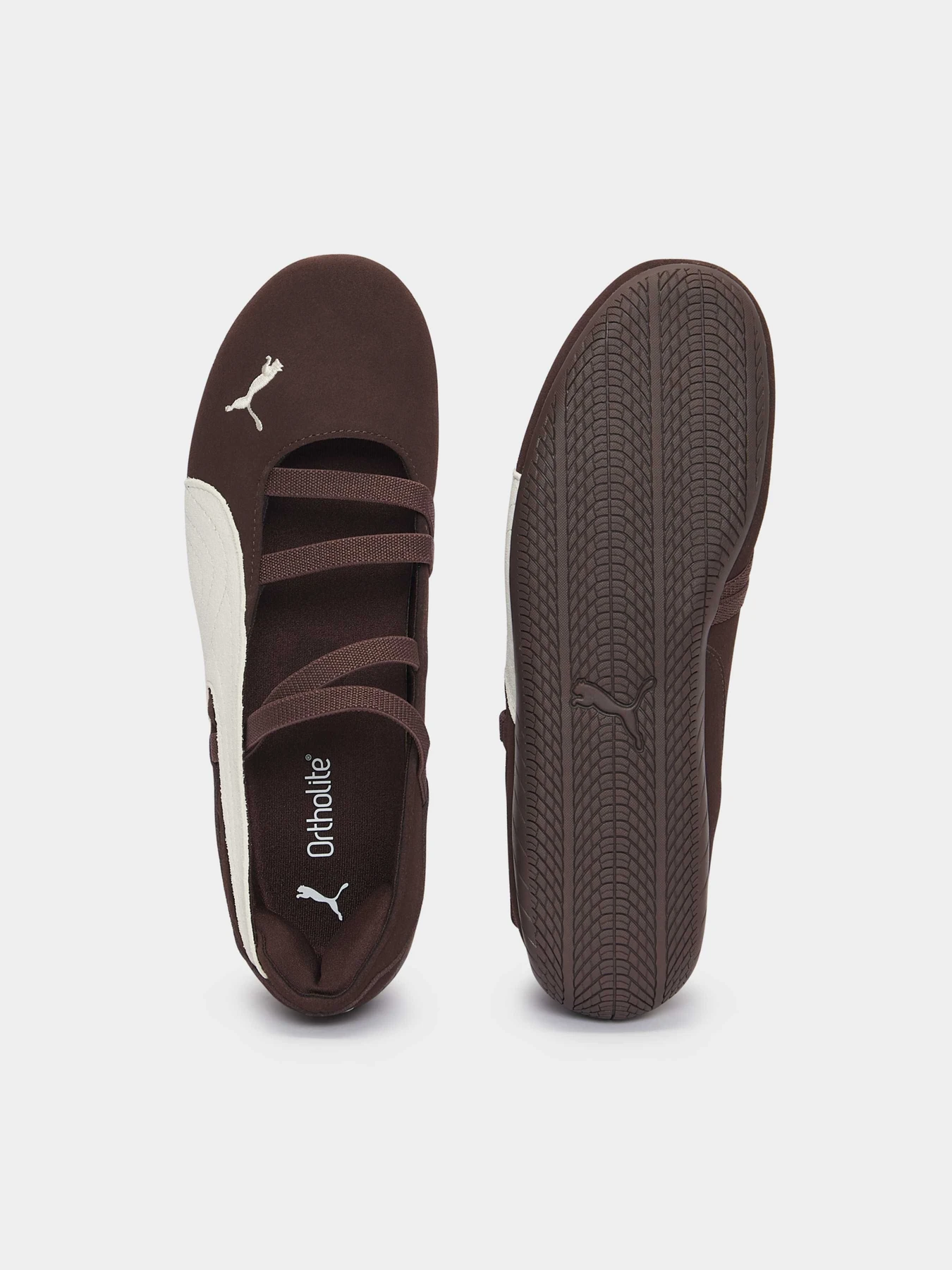 Туфли и лоферы PUMA Speedcat Ballet Sd Cafe Wns модель 406758 Туфли и лоферы PUMA Speedcat Ballet Sd Cafe Wns модель 406758 Фото