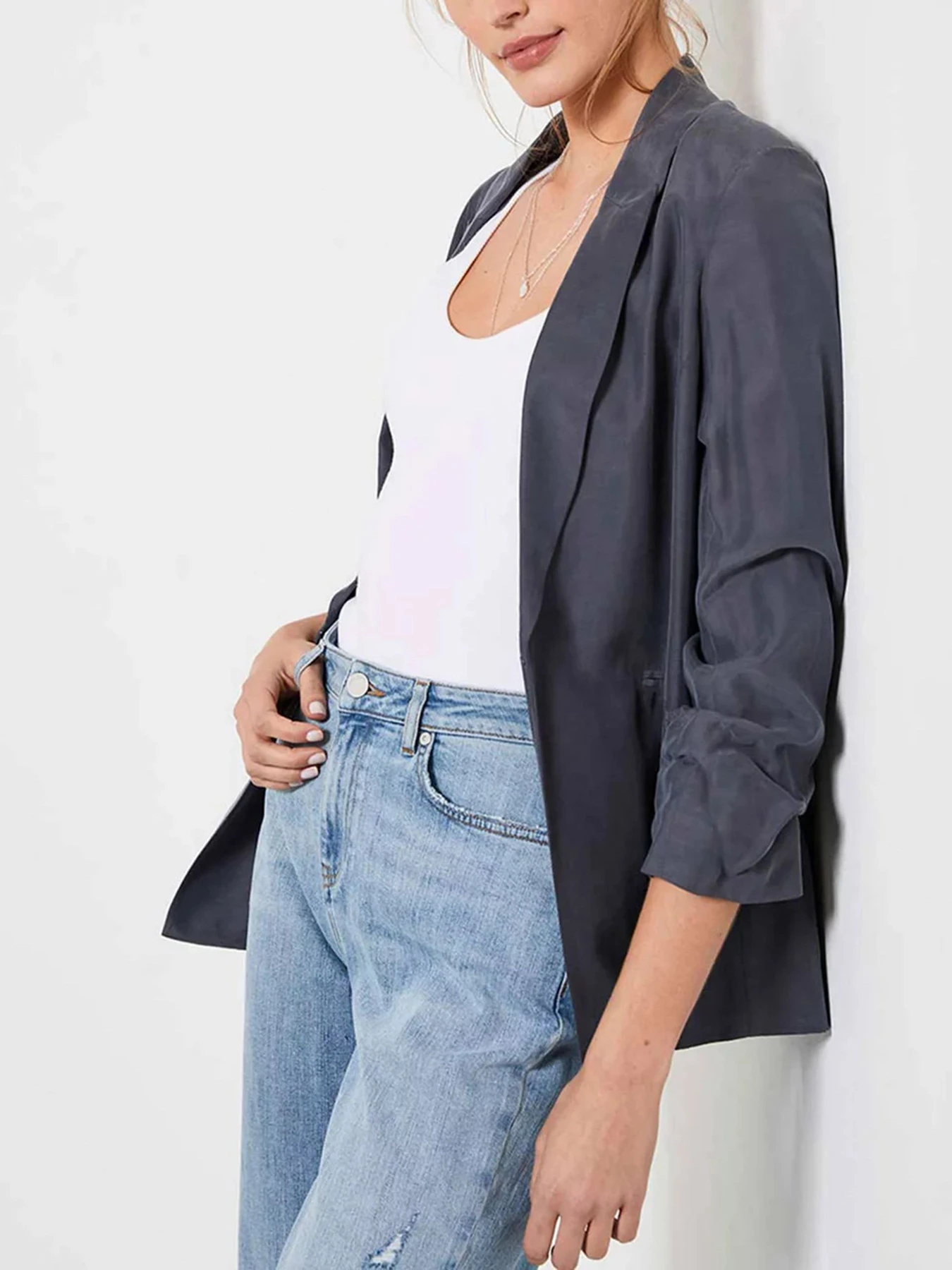 Піджаки H&M модель 9357274wer_Серый Фото
