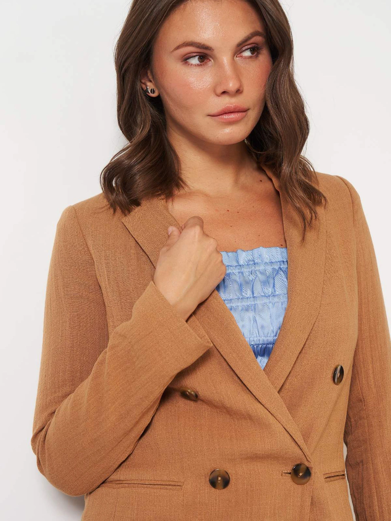 Піджаки H&M модель 8323111wer_Светло-коричневый Фото