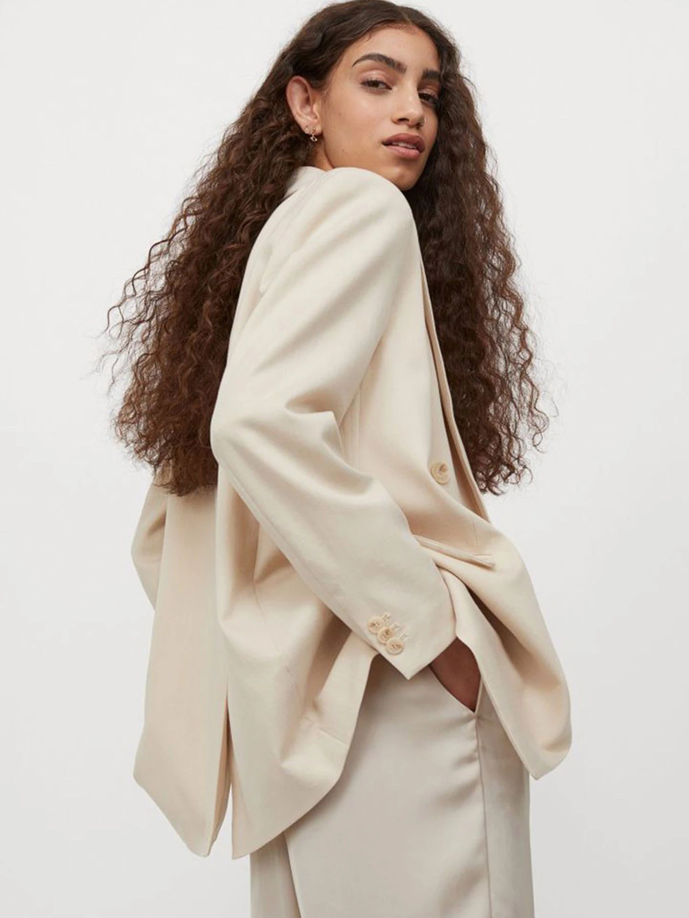 Піджаки H&M модель 9691003wer_Светло-бежевый Фото