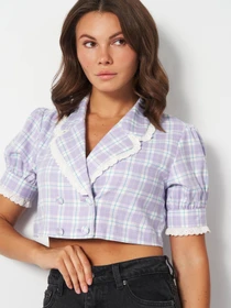 Піджаки H&M модель 2324638wer_Сиреневый Фото