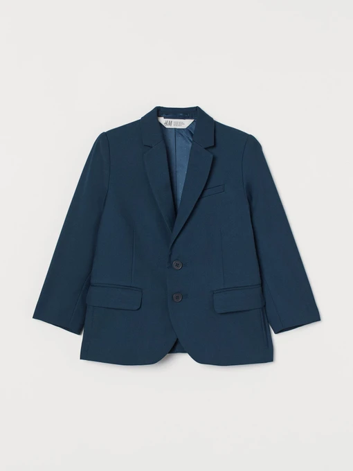 Пиджаки H&M модель 8406221kwer_Темно-синий Фото