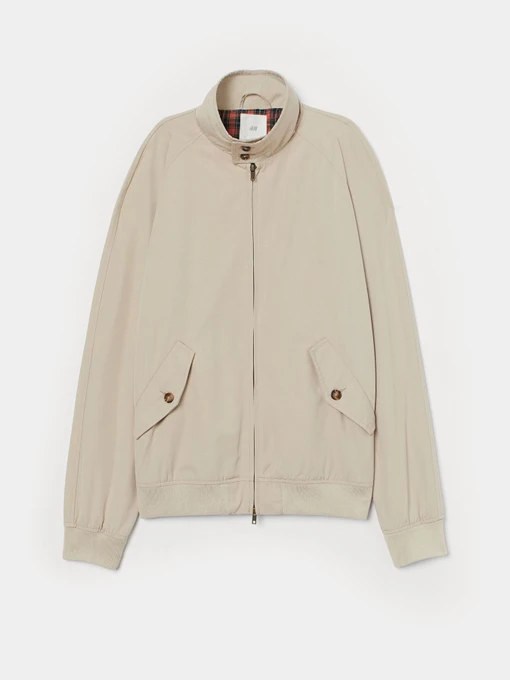 Куртки и дубленки H&M модель 7351231bar_Светло-бежевый Фото
