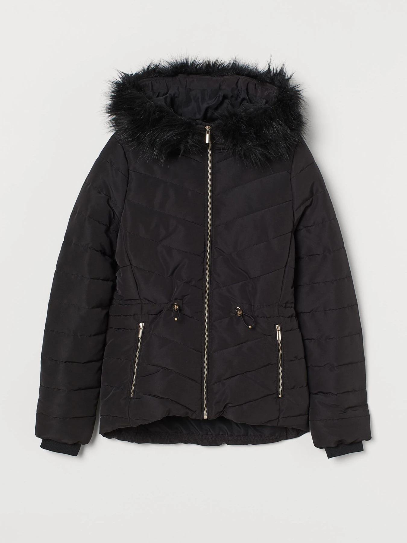 Куртки и дубленки H&M модель 8721222wtr_Черный Фото