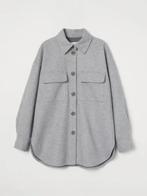 Куртки и дубленки H&M модель 9406953wtr_Серый Фото