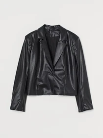 Куртки и дубленки H&M модель 8710042bar_Черный Фото