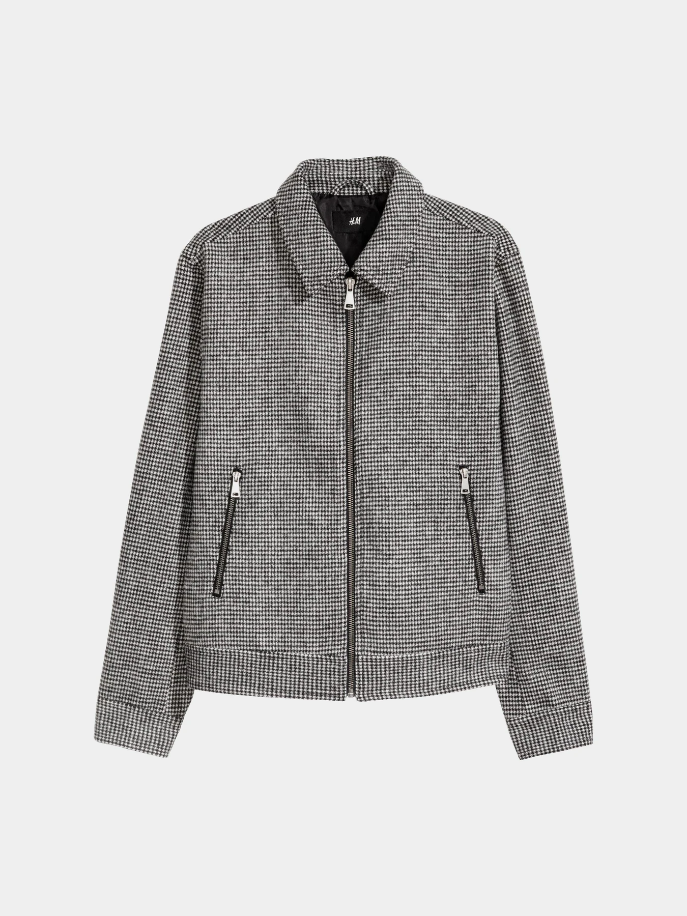 Куртки и дубленки H&M модель 5704066arl_Черно-белый Фото