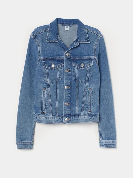 Куртки и дубленки H&M модель 3990612ral_Светло-синий Фото