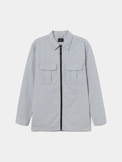 Куртки и дубленки H&M модель 9134153wer_Серый Фото