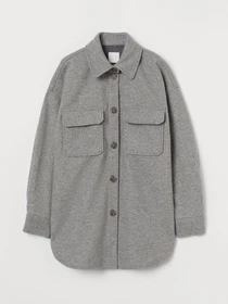 Куртки та дублянки H&M модель 8986945wer_Темно-серый Фото