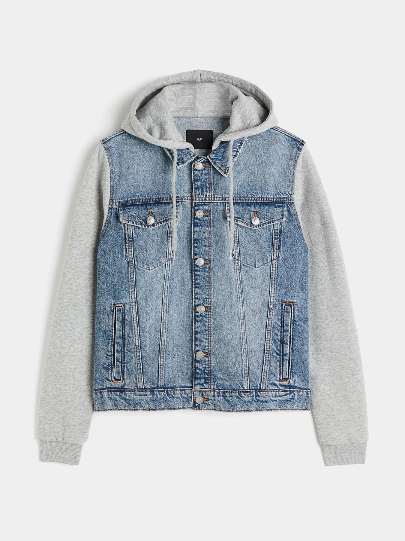 Куртки та дублянки H&M модель 4073541wer_Серо-голубой Фото