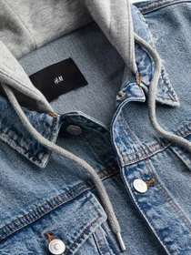 Куртки та дублянки H&M модель 4073541wer_Серо-голубой Фото