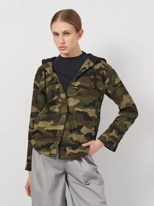 Куртки и дубленки H&M модель 8162401arl_Хаки Фото