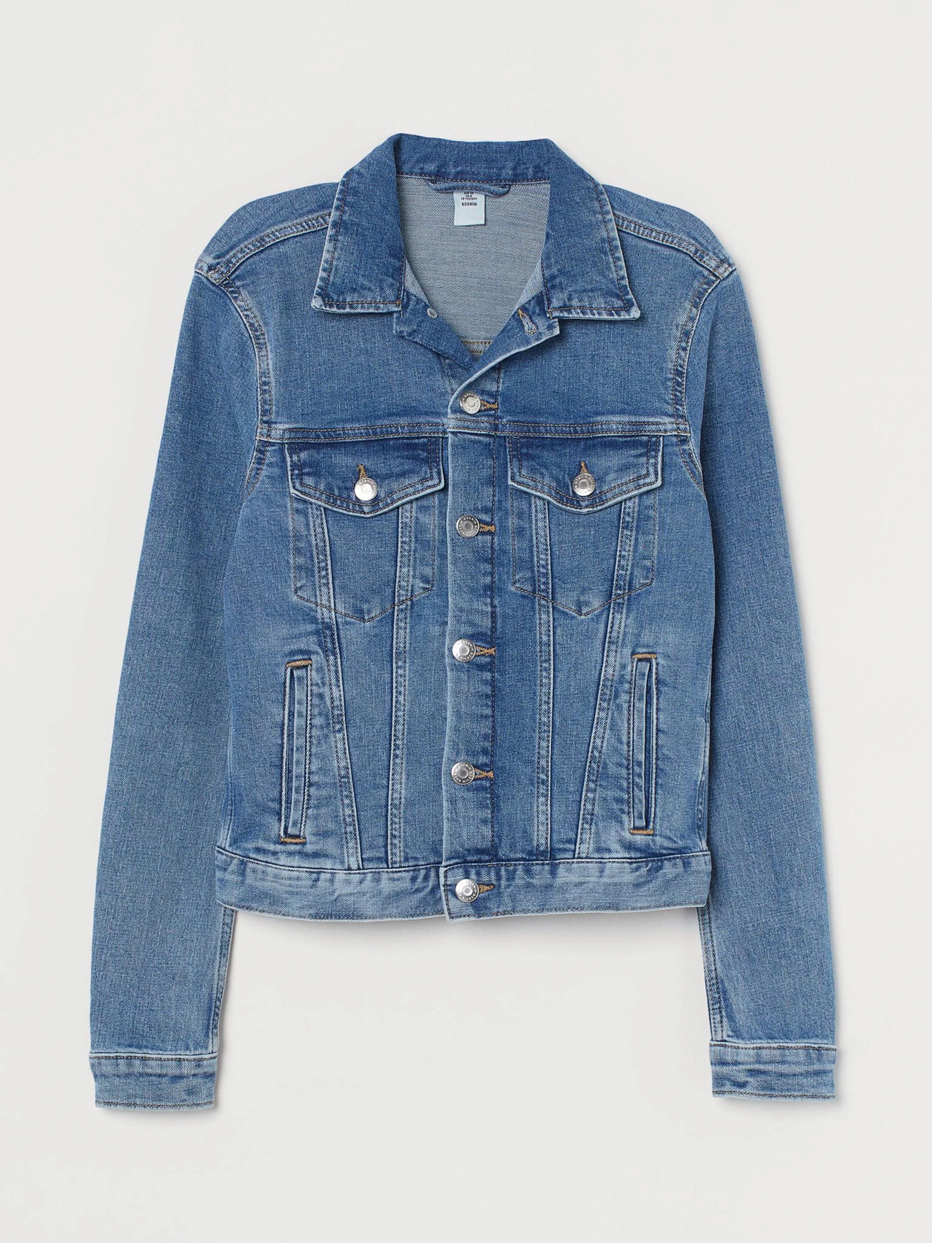 Куртки и дубленки H&M модель 3990612wer_Светло-синий Фото