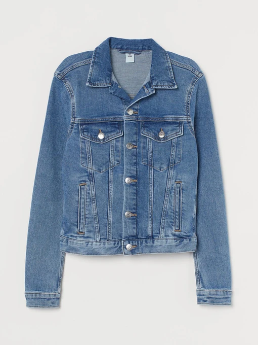 Куртки и дубленки H&M модель 3990612wer_Светло-синий Фото