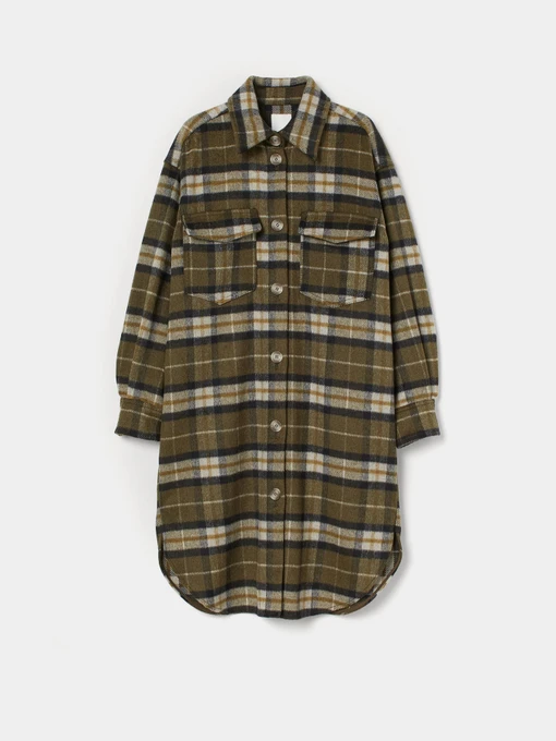 Куртки и дубленки H&M модель 9210732wer_Хаки Фото