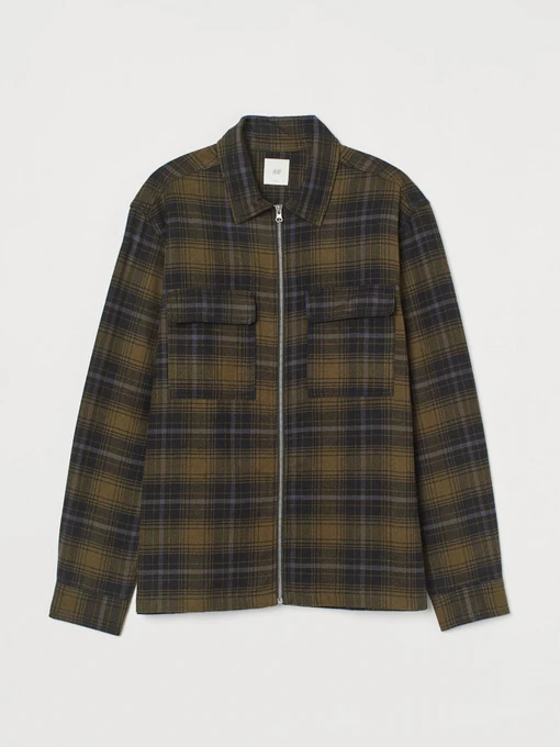 Куртки и дубленки H&M модель 8891852wer_Хаки Фото