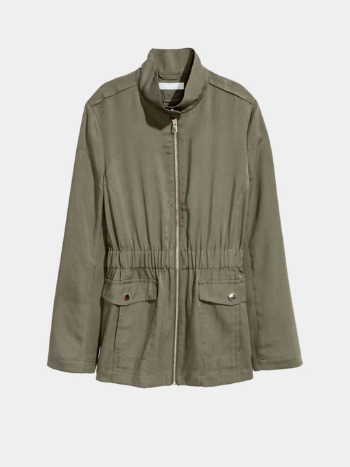 Куртки и дубленки H&M модель 5110336dlog_Хаки Фото