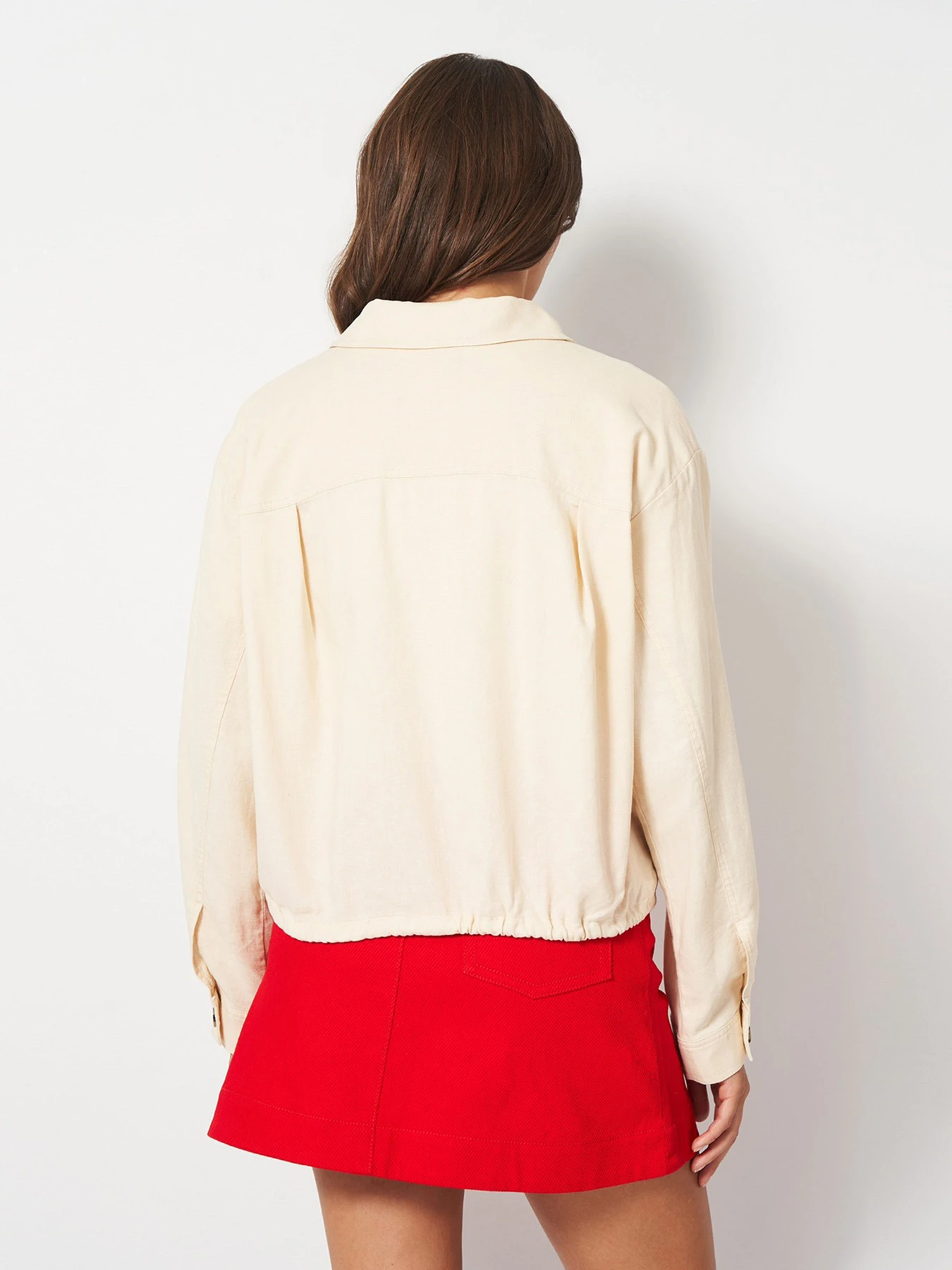 Куртки и дубленки H&M модель 2256451wer_Молочный Фото