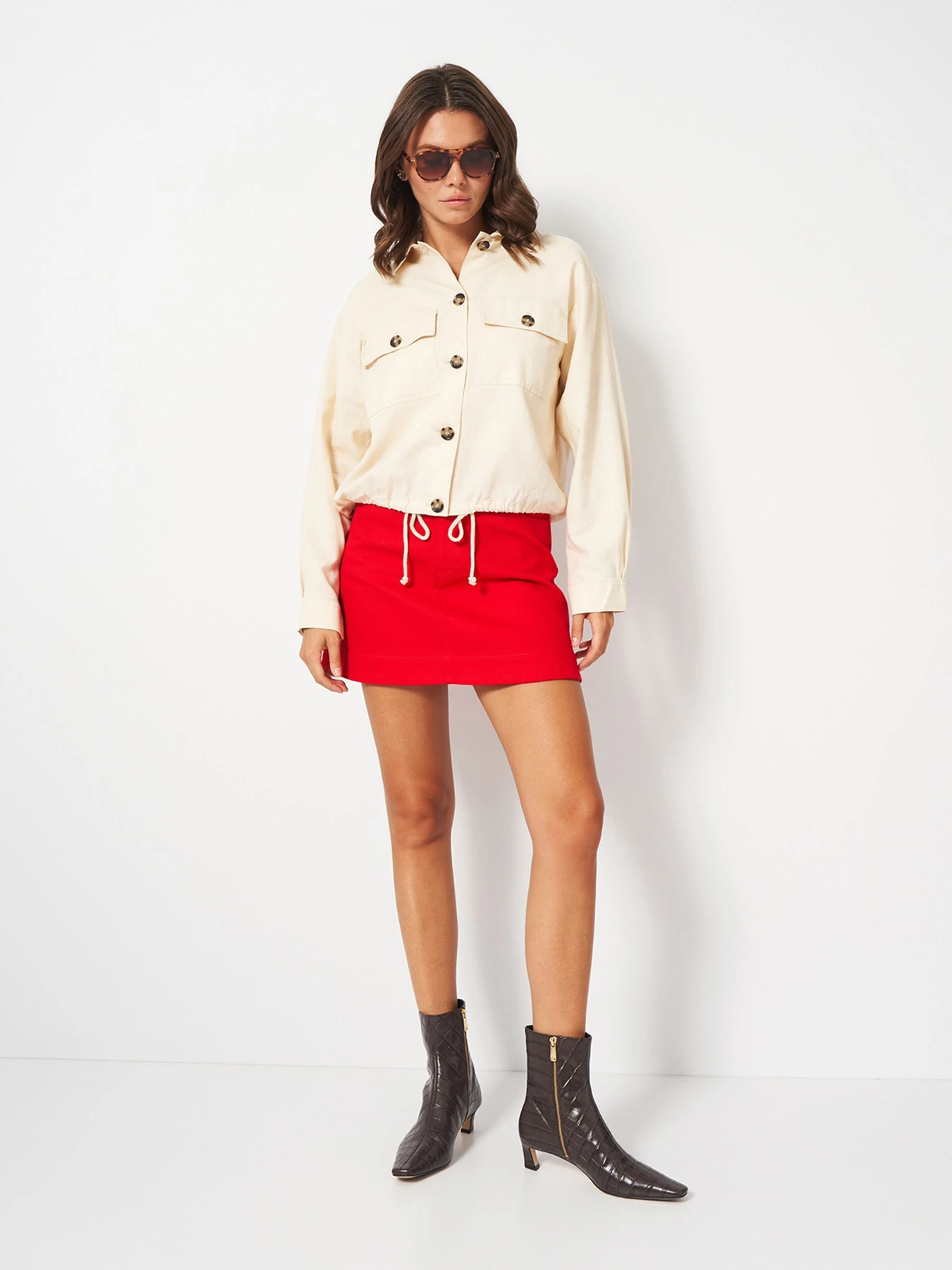Куртки и дубленки H&M модель 2256451wer_Молочный Фото