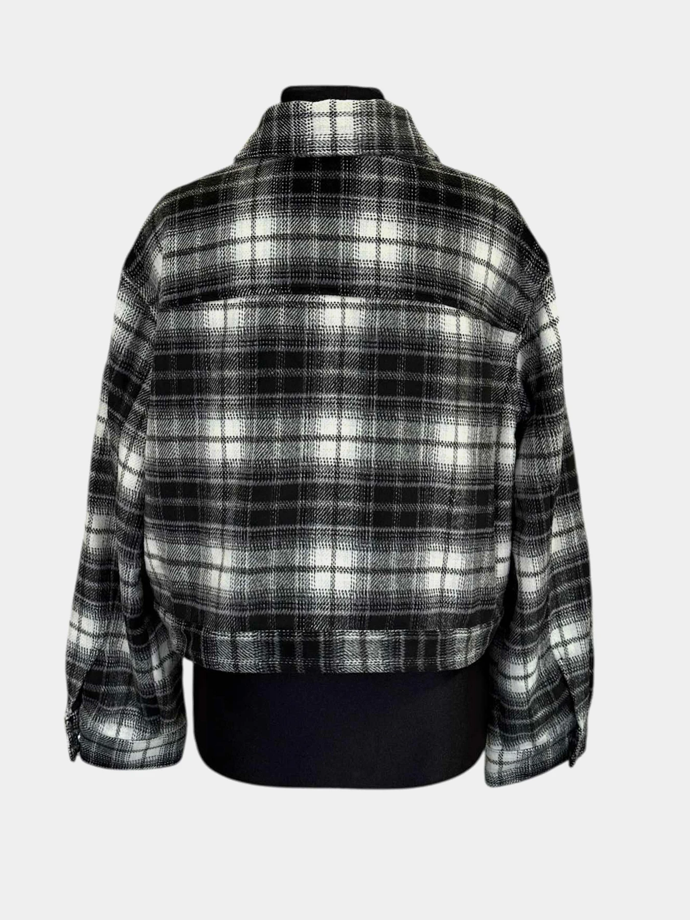 Куртки та дублянки H&M модель 5858421wer_Черно-белый Фото