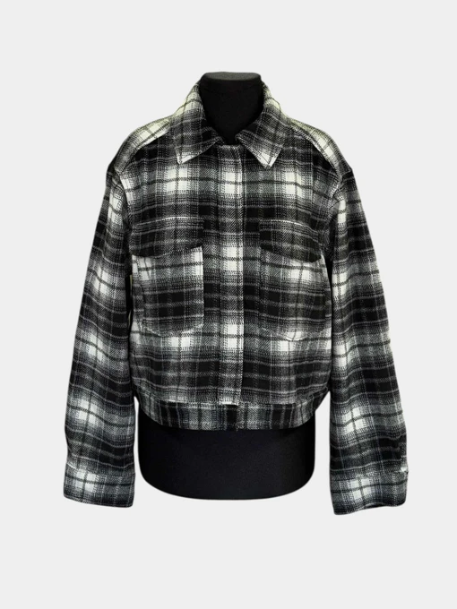 Куртки та дублянки H&M модель 5858421wer_Черно-белый Фото