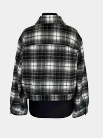 Куртки та дублянки H&M модель 5858421wer_Черно-белый Фото