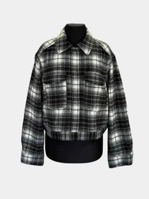 Куртки та дублянки H&M модель 5858421wer_Черно-белый Фото