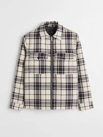 Куртки та дублянки H&M модель 9444133ral_Молочно-черный Фото