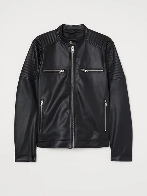 Куртки и дубленки H&M модель 8456261wer_Черный Фото