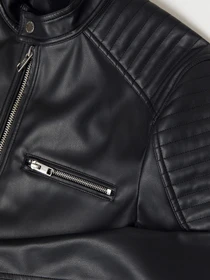 Куртки и дубленки H&M модель 8456261wer_Черный Фото