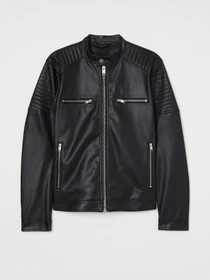 Куртки и дубленки H&M модель 8456261wer_Черный Фото