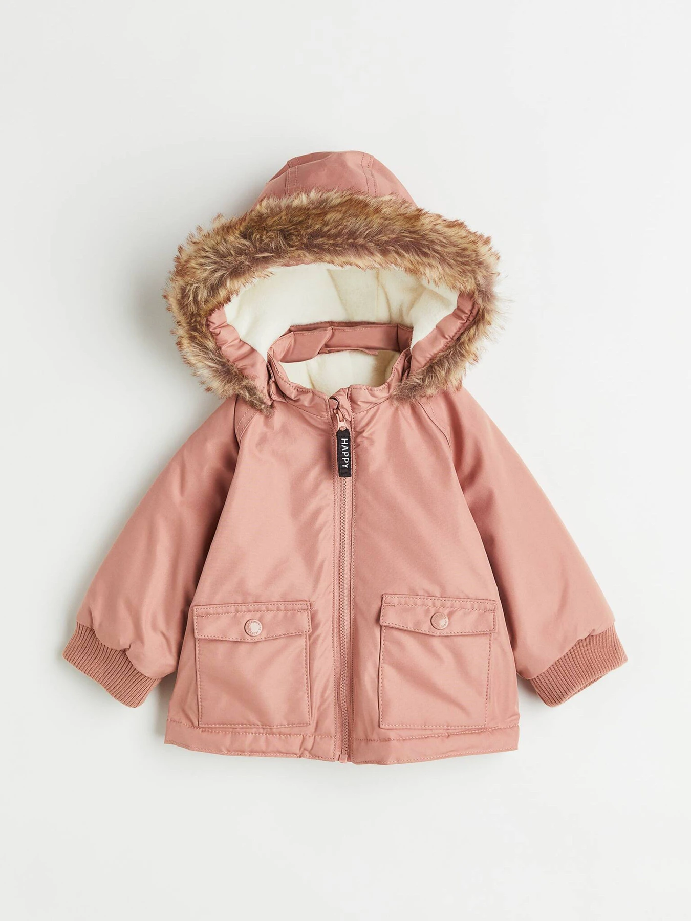 Куртки и дубленки H&M модель 1061027kwer_Розовый Фото