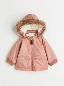 Куртки и дубленки H&M модель 1061027kwer_Розовый Фото