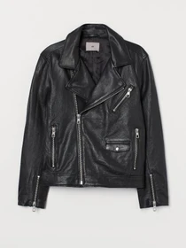 Куртки та дублянки H&M модель 8823573wer_Черный Фото