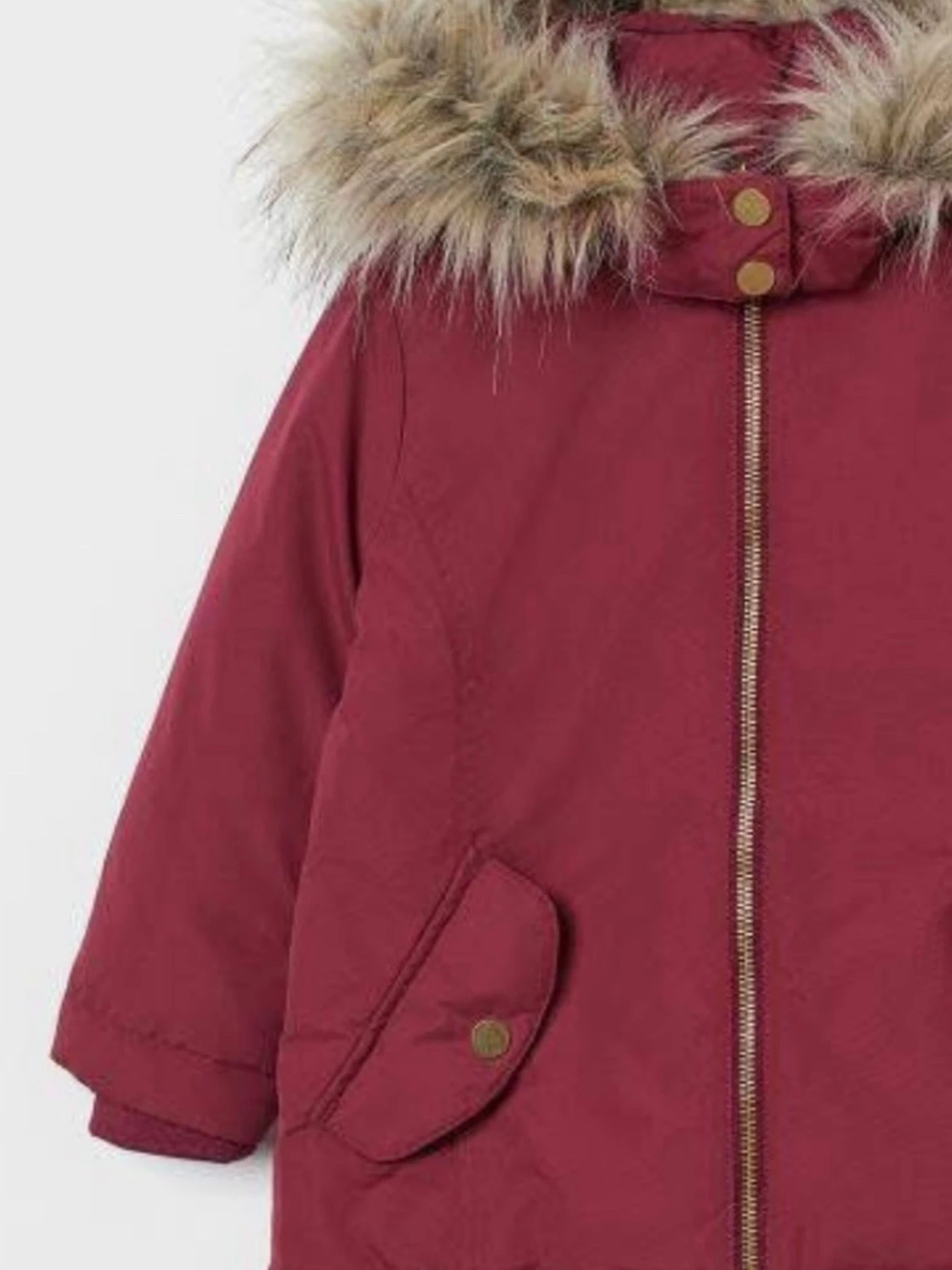 Куртки та дублянки H&M модель 9856994kwer_Бордовый Фото
