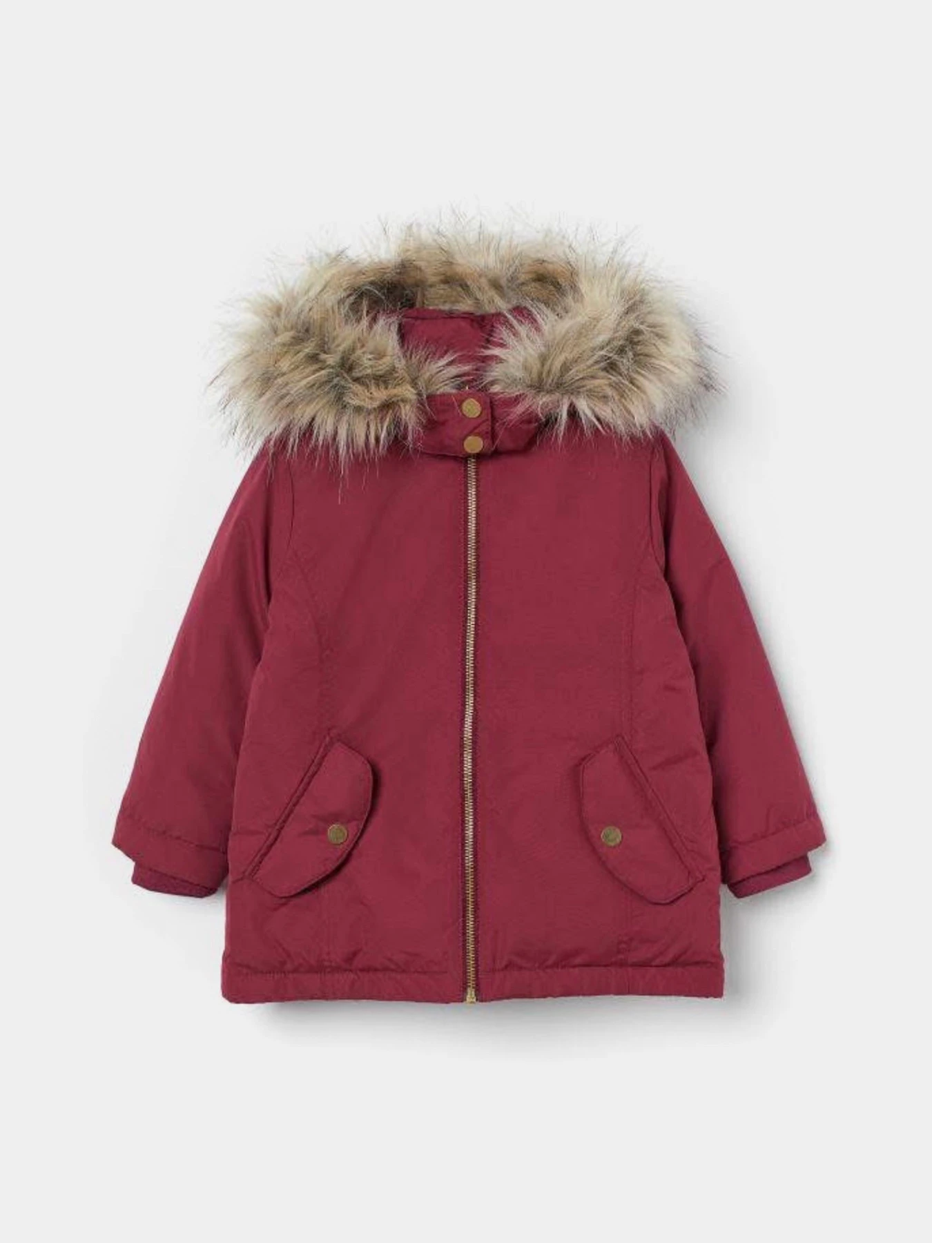 Куртки та дублянки H&M модель 9856994kwer_Бордовый Фото