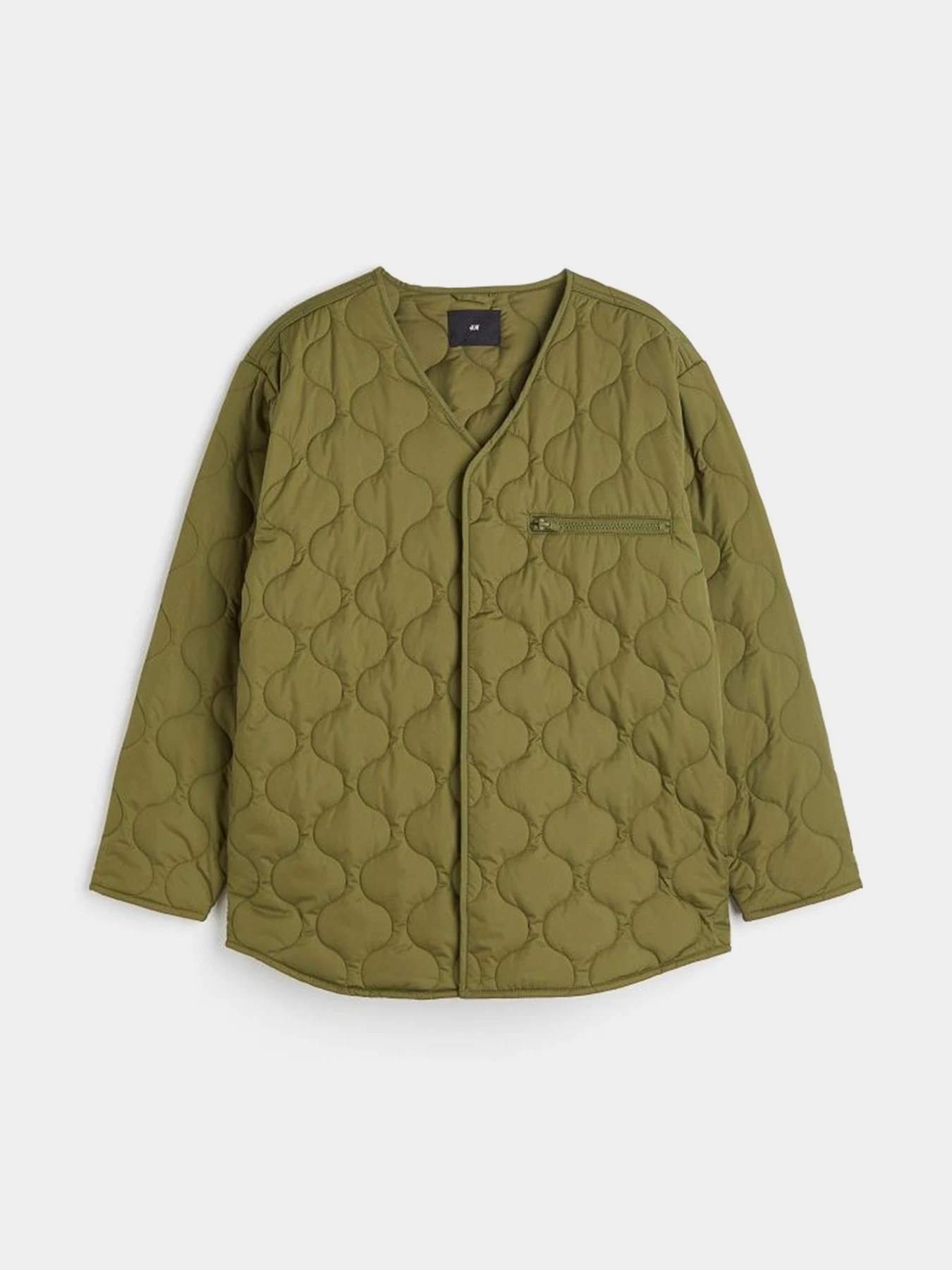 Куртки та дублянки H&M модель 10140284wer_Хаки Фото