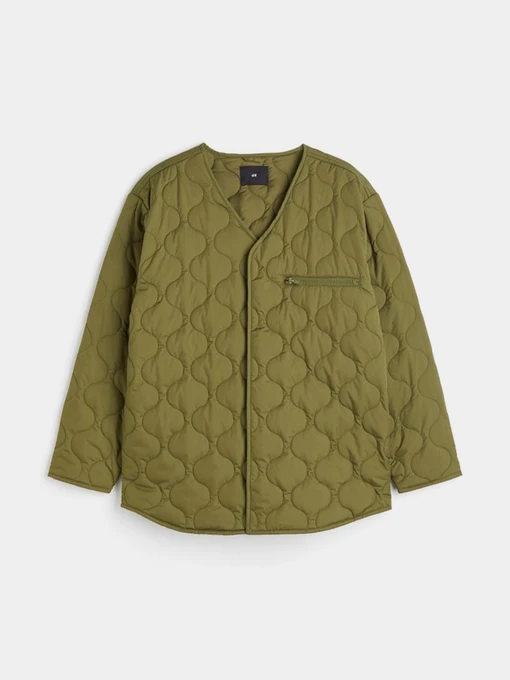 Куртки и дубленки H&M модель 10140284wer_Хаки Фото