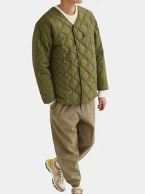 Куртки та дублянки H&M модель 10140284wer_Хаки Фото