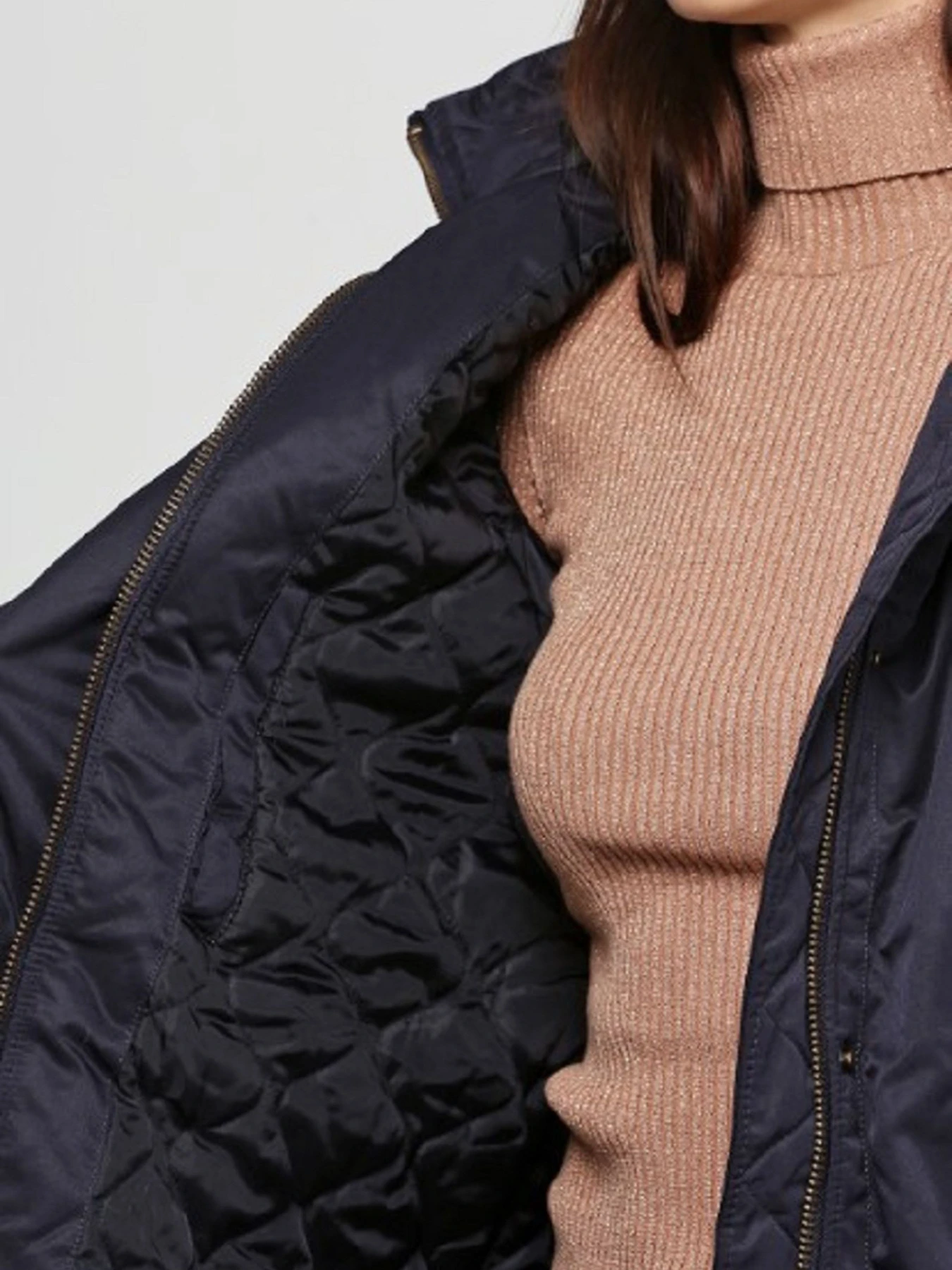 Куртки и дубленки H&M модель 4481334wer_Темно-синий Фото