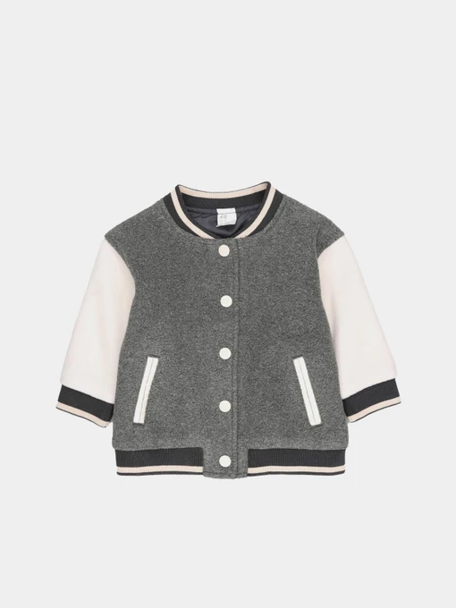 Куртки и дубленки H&M модель 5554448ral_Серо-белый Фото