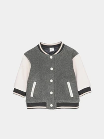 Куртки и дубленки H&M модель 5554448ral_Серо-белый Фото