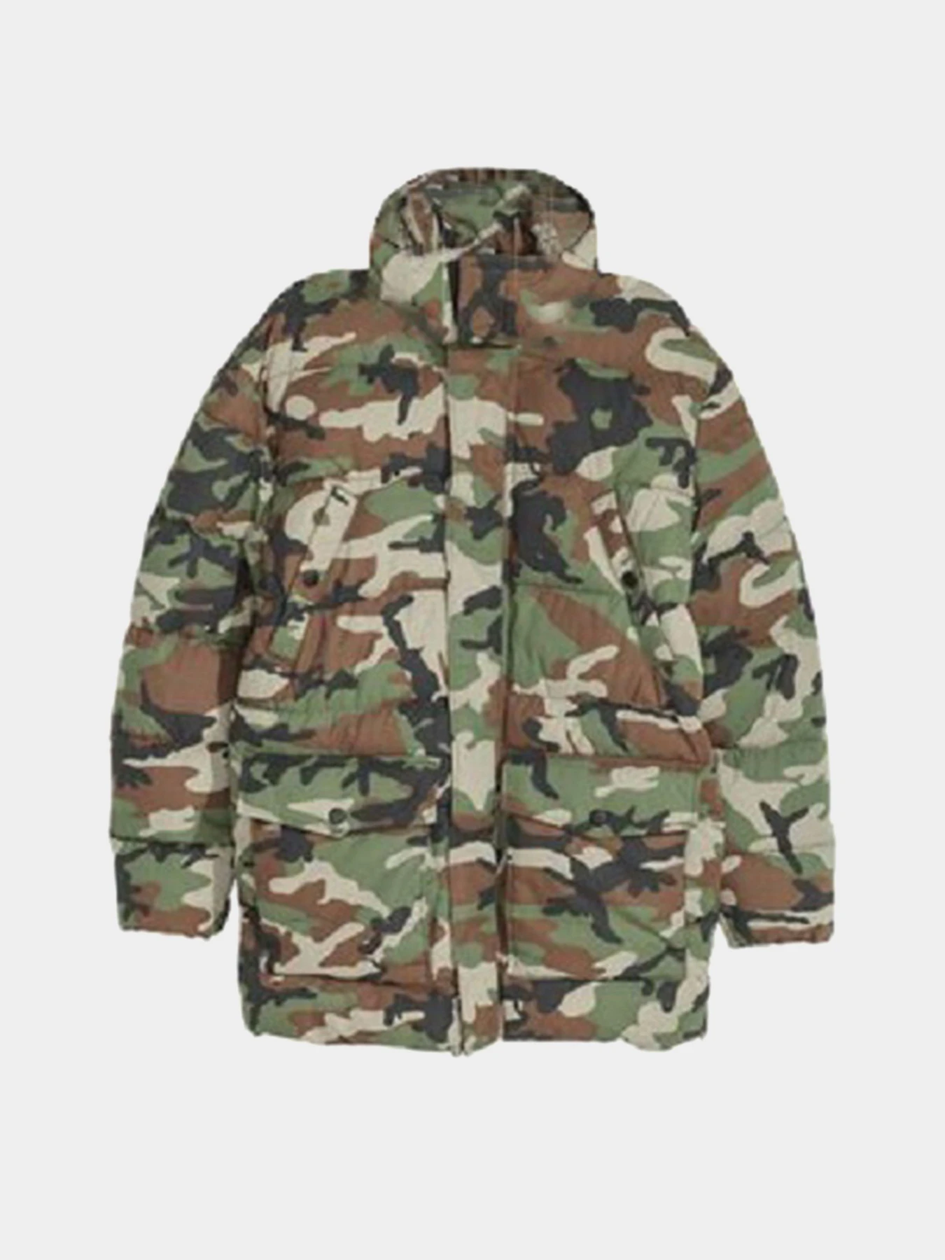 Куртки и дубленки H&M модель 5558000ral_Камуфляжный Фото