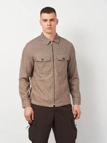 Куртки та дублянки H&M модель 3001192wer_Бежевый Фото