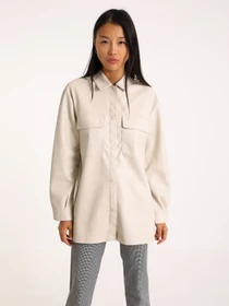 Куртки и дубленки H&M модель 8987032wer_Бежевый Фото