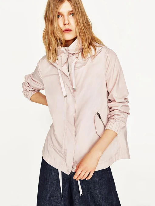 Куртки и дубленки H&M модель 5674981wer_Светло-розовый Фото