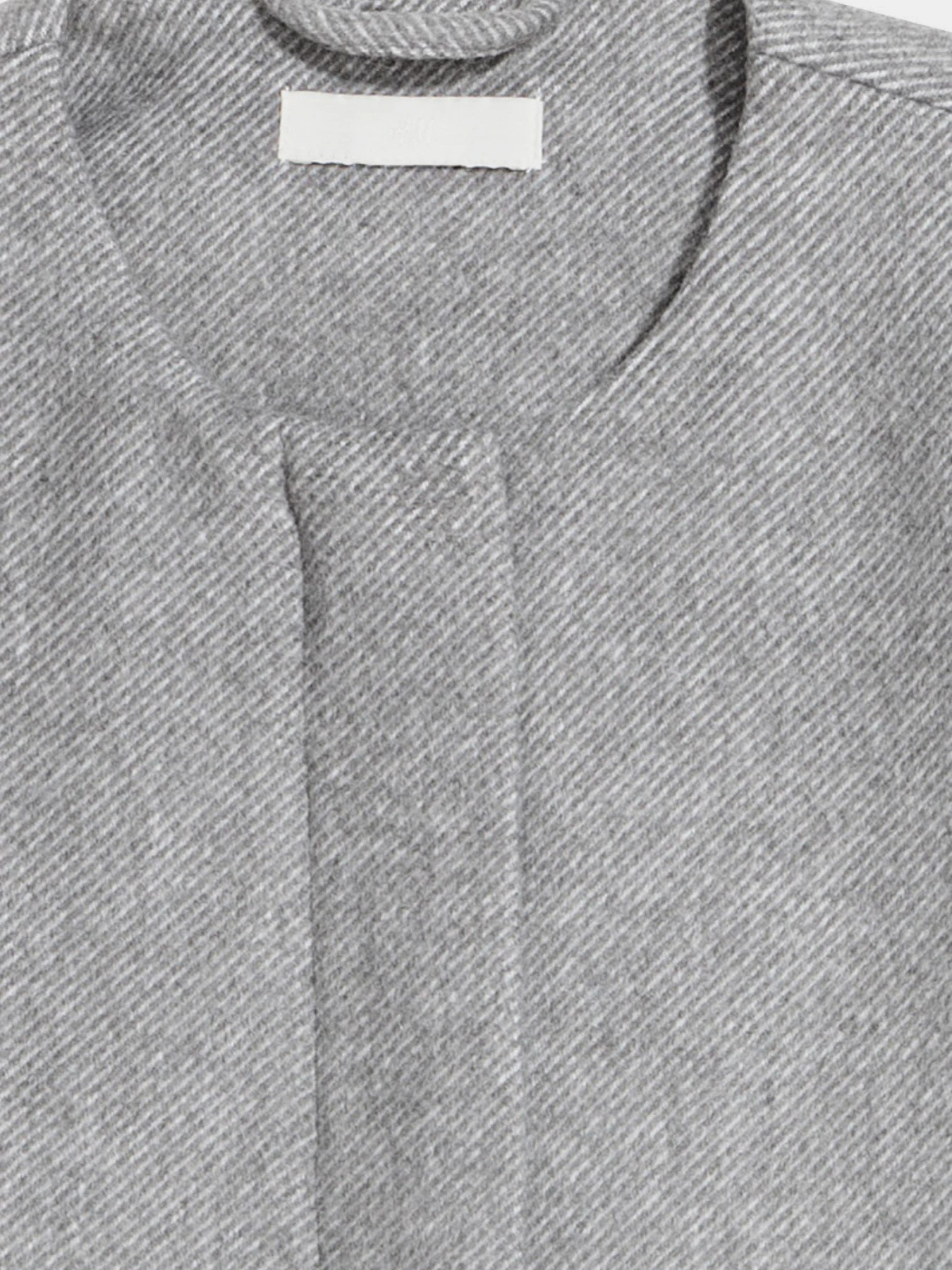 Пальта та плащі H&M модель 5111906RP11_серый меланж Фото