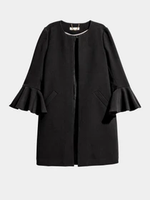 Пальта та плащі H&M модель 5068235RP1_черный Фото
