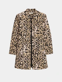 Пальта та плащі H&M модель 5625196RP12_бежево-черный леопардовый Фото